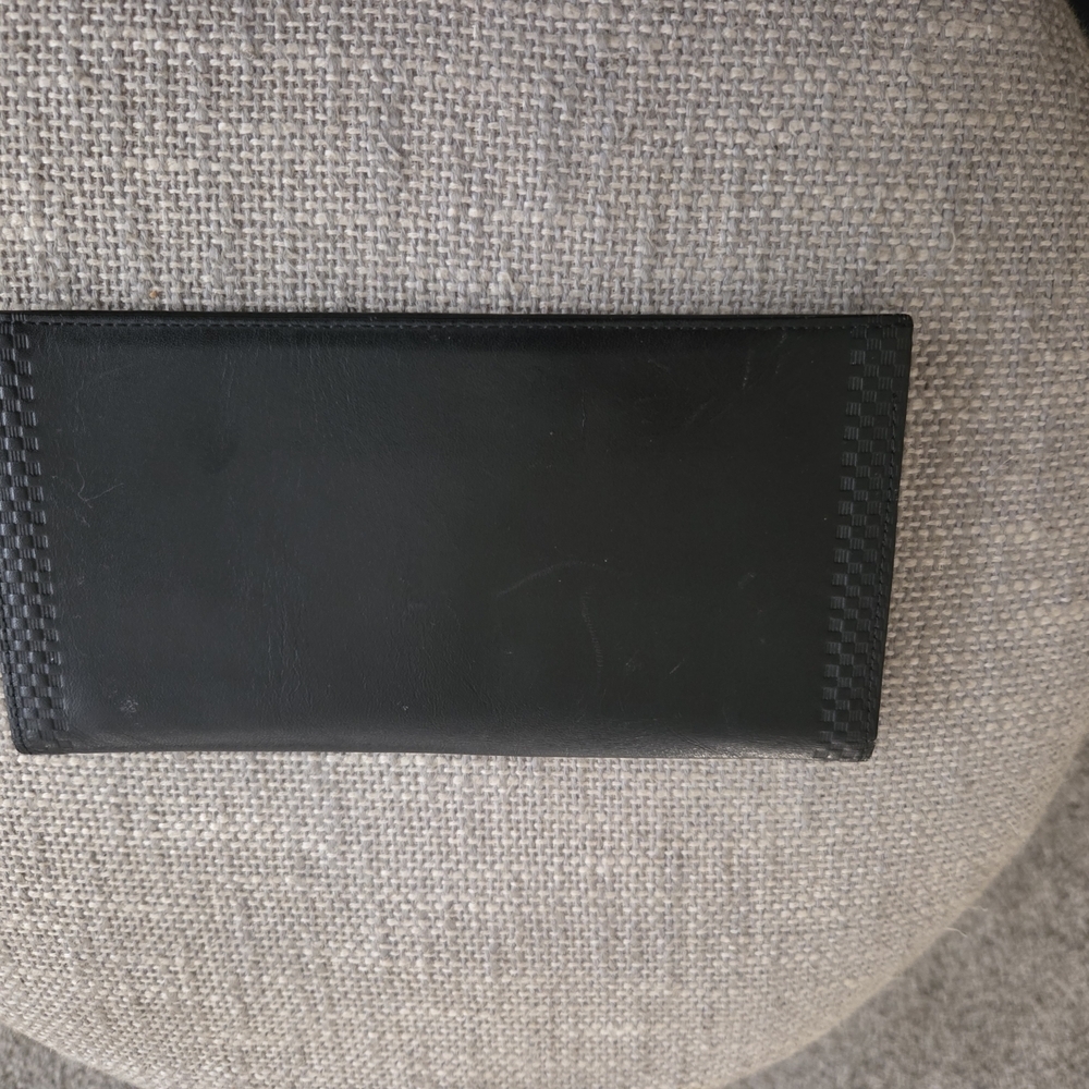 Burberrys Vintage Black Leather Wallet - Picture 3 of 6
